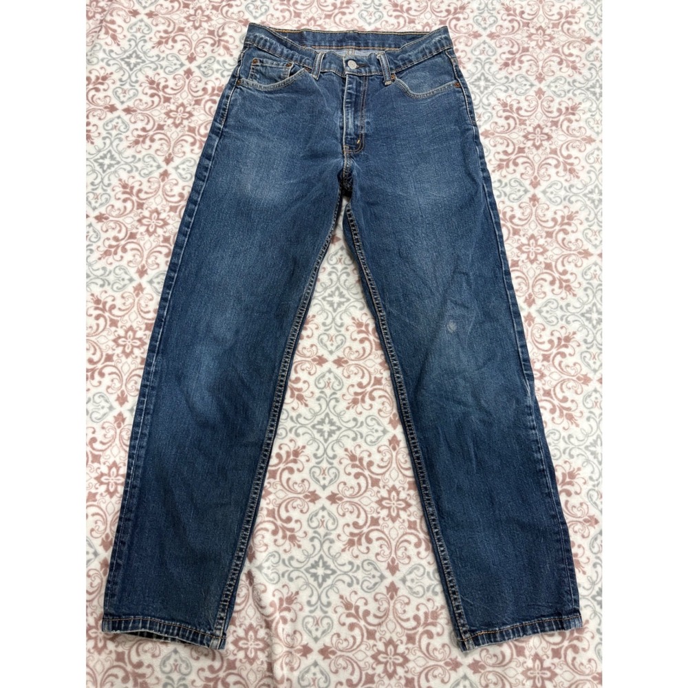 Levi's Relaxed Fit Jeans in Dark Blue Denim